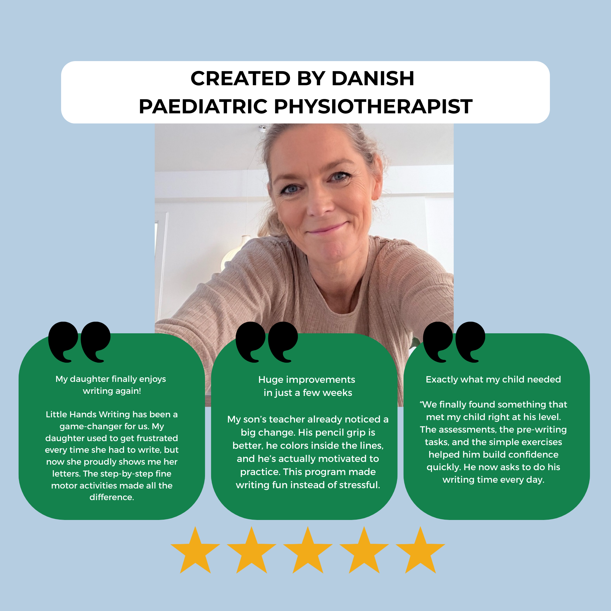 Little hands writIng