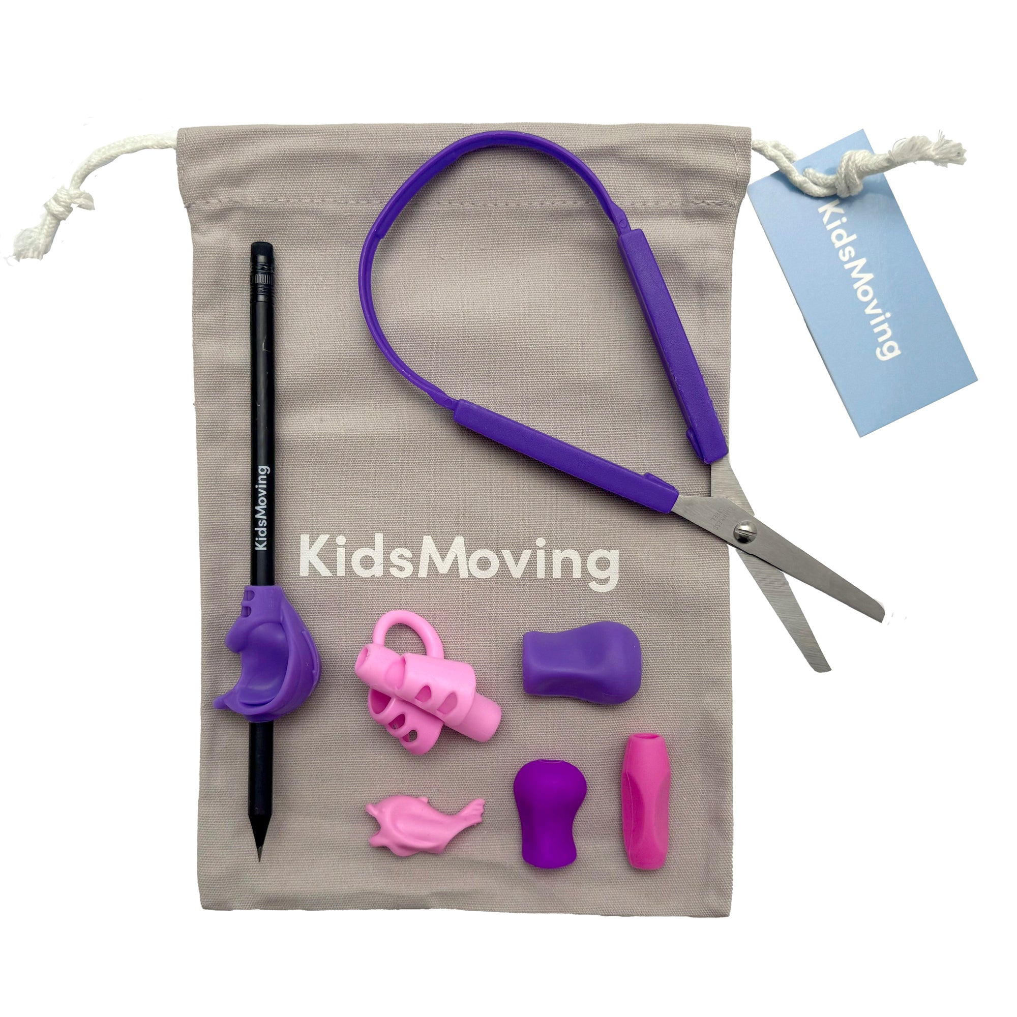 Lille Finmotorisk hjælpe-kit inkl. træningsmateriale