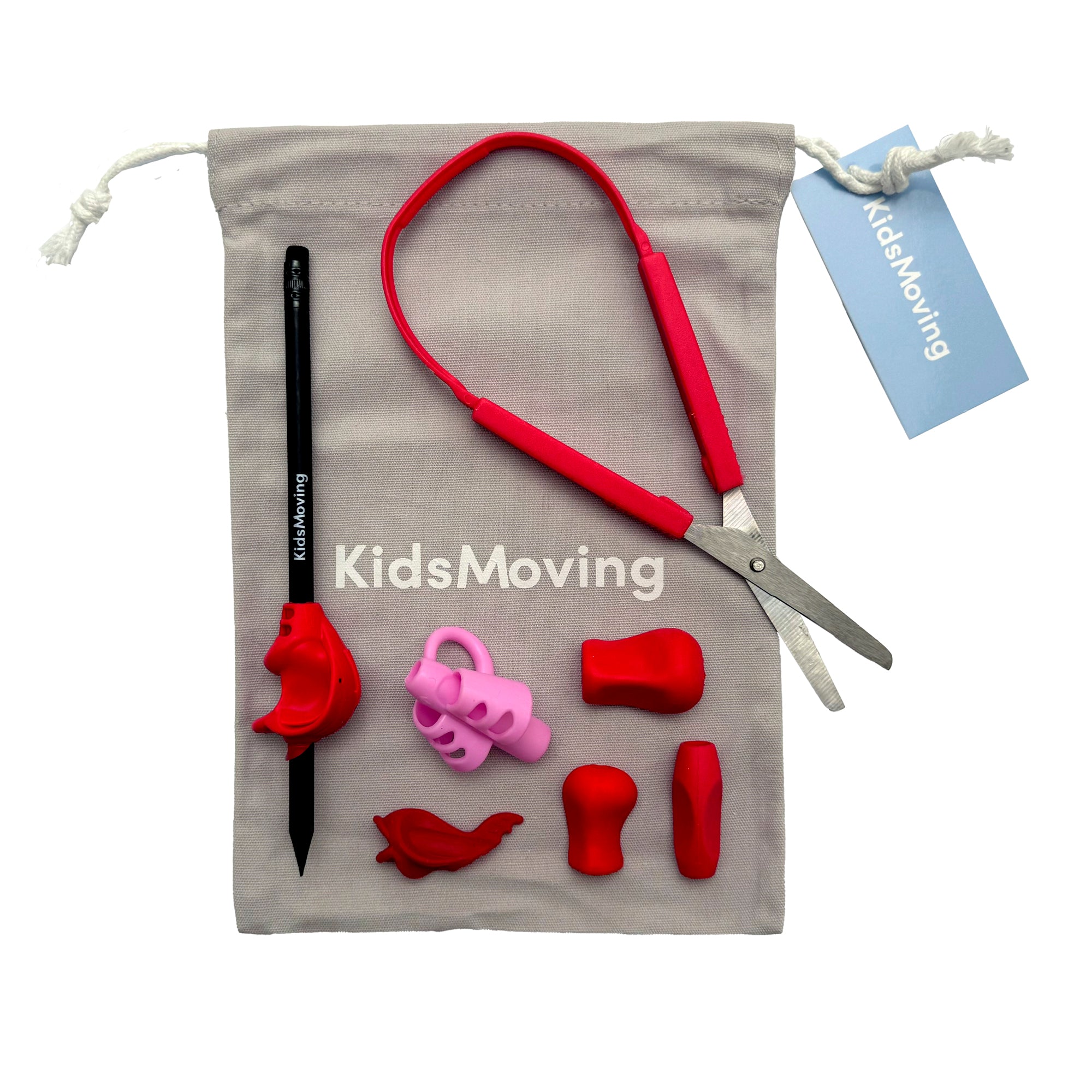 Lille Finmotorisk hjælpe-kit inkl. træningsmateriale