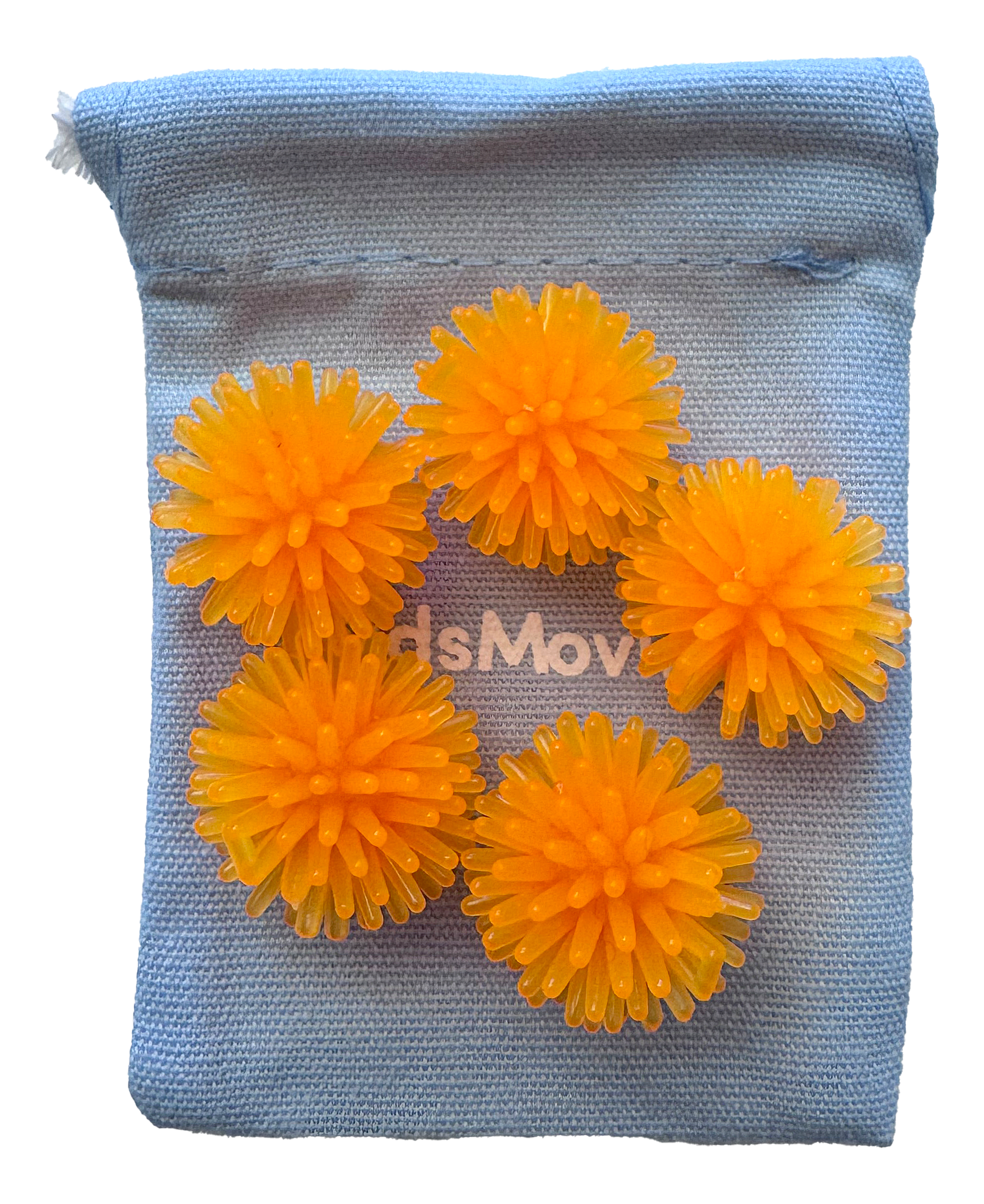 Bløde mini massagebolde (5 stk)