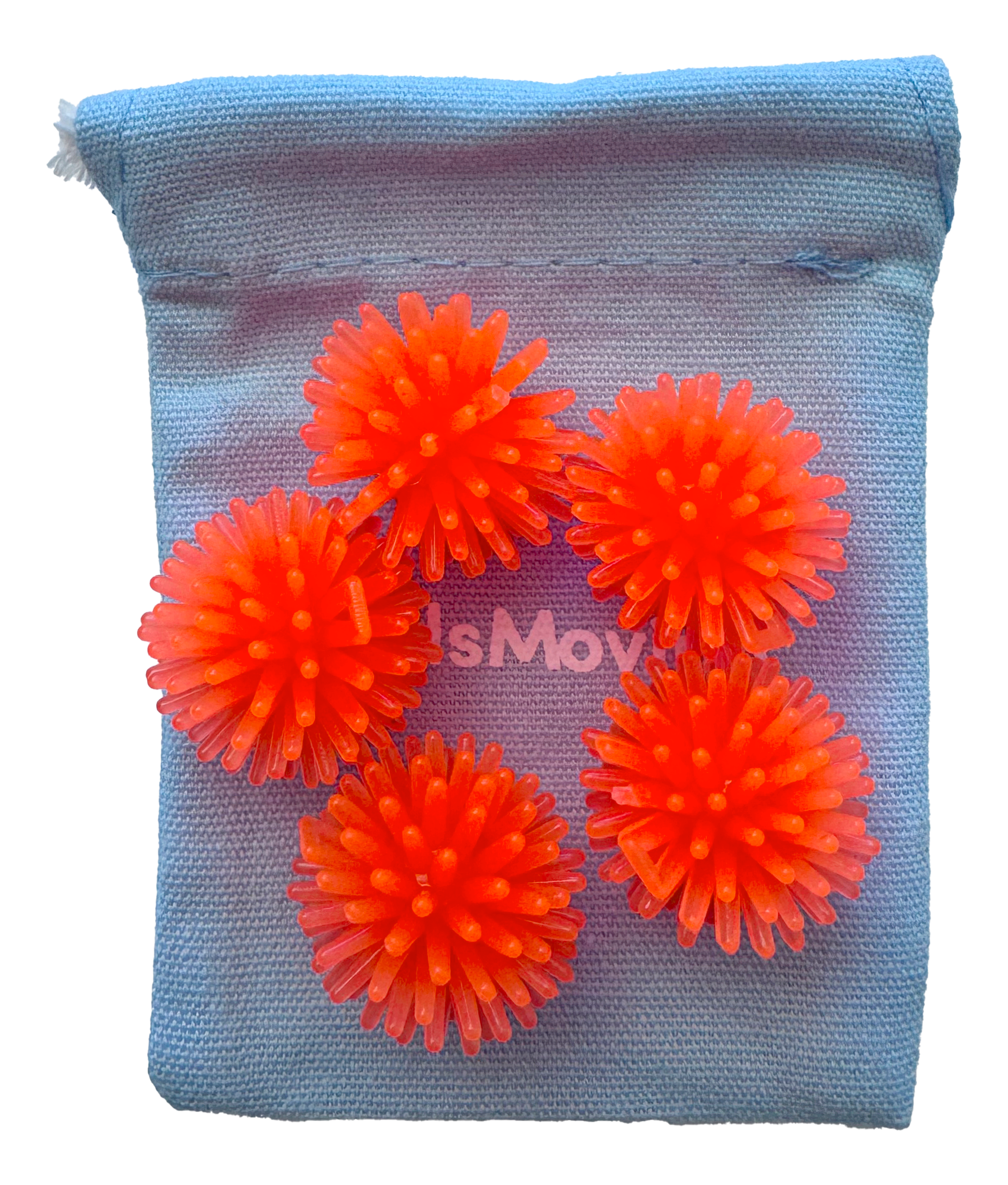 Bløde mini massagebolde (5 stk)