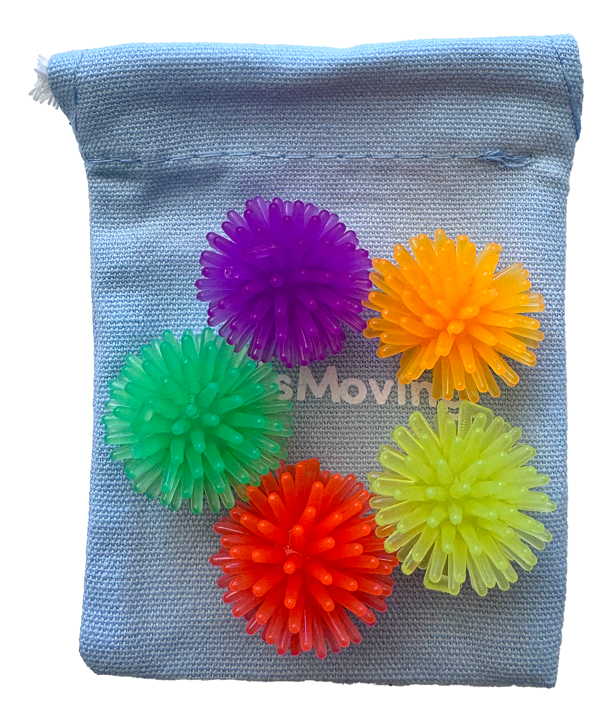 Bløde mini massagebolde (5 stk)