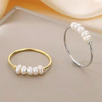 Antistress ring enkel med perler
