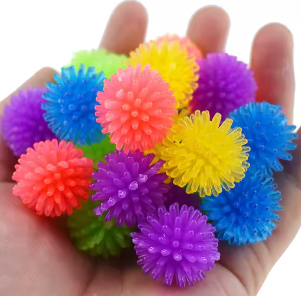 Bløde mini massagebolde (5 stk)