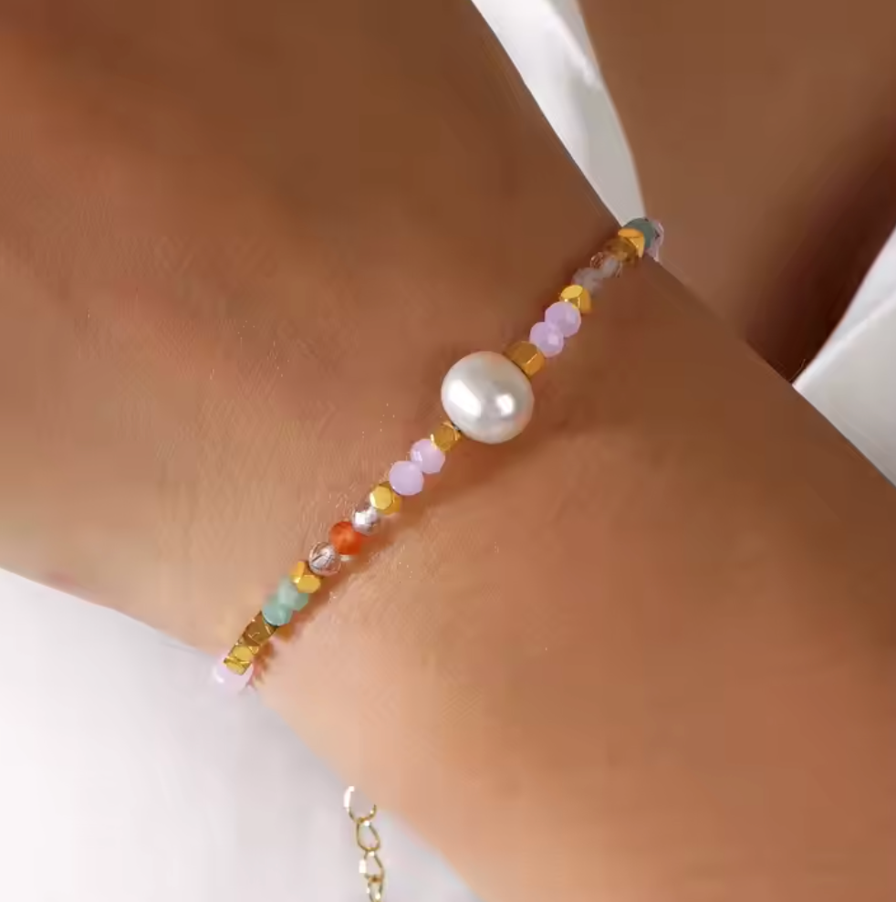 Boheme Armbånd med perler