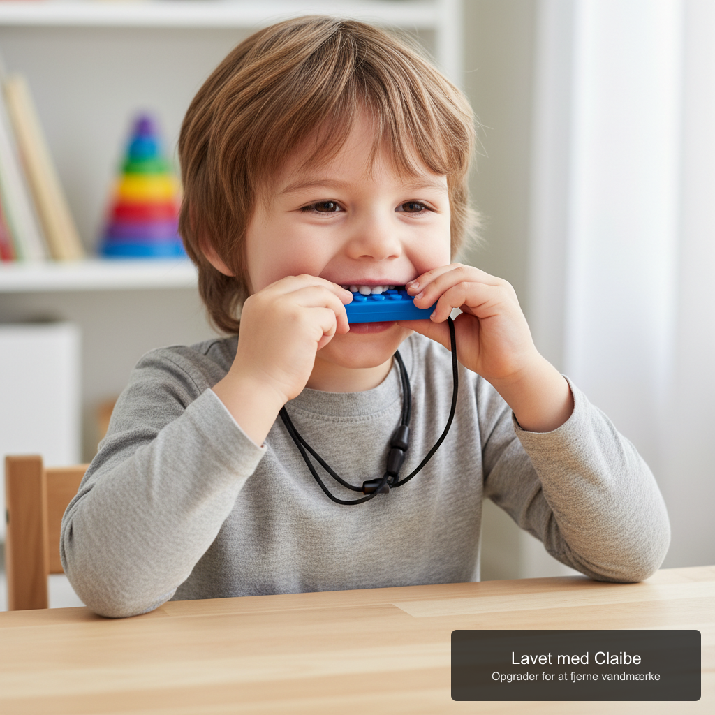 Bidehalskæde Legoklods + guide