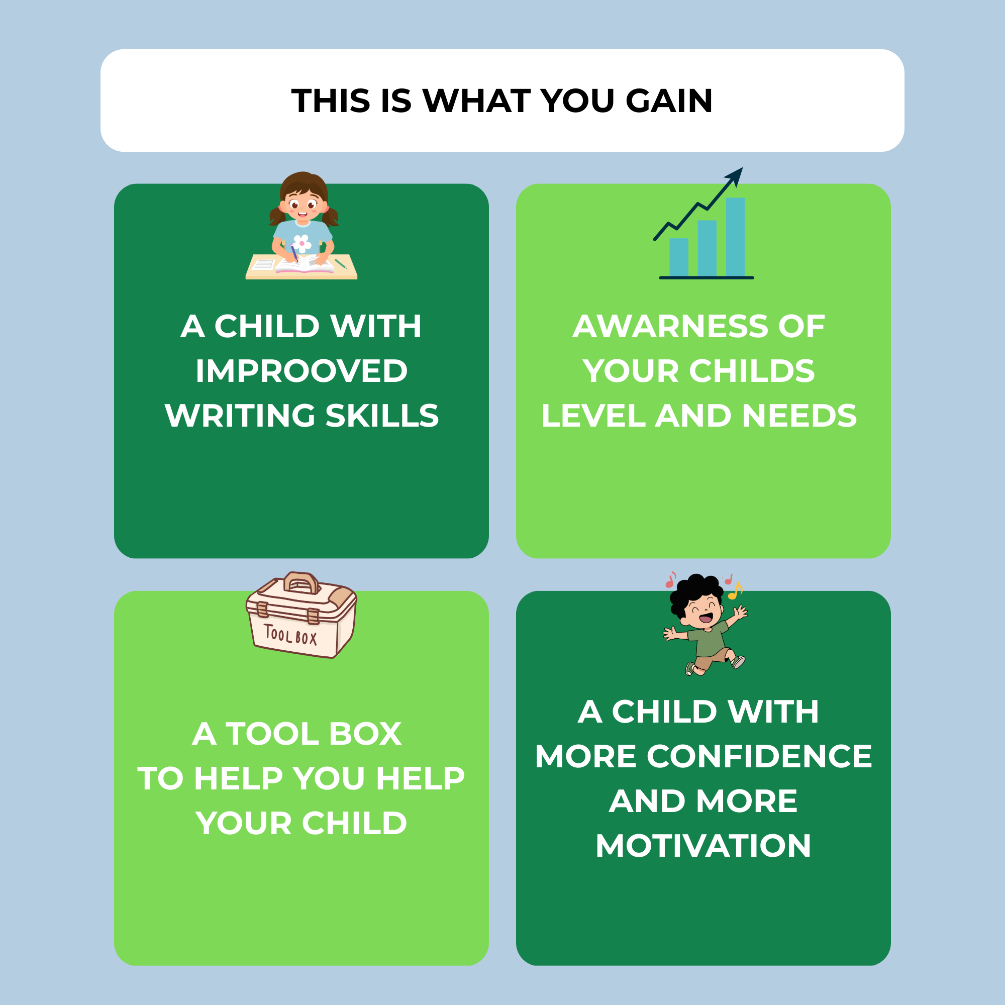 Little hands writIng