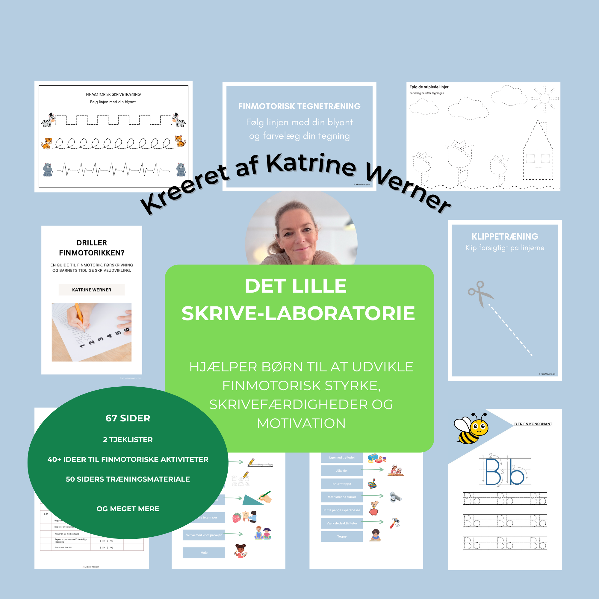 Det lille skrivelaboratorie - Træn dit barns skriveproces