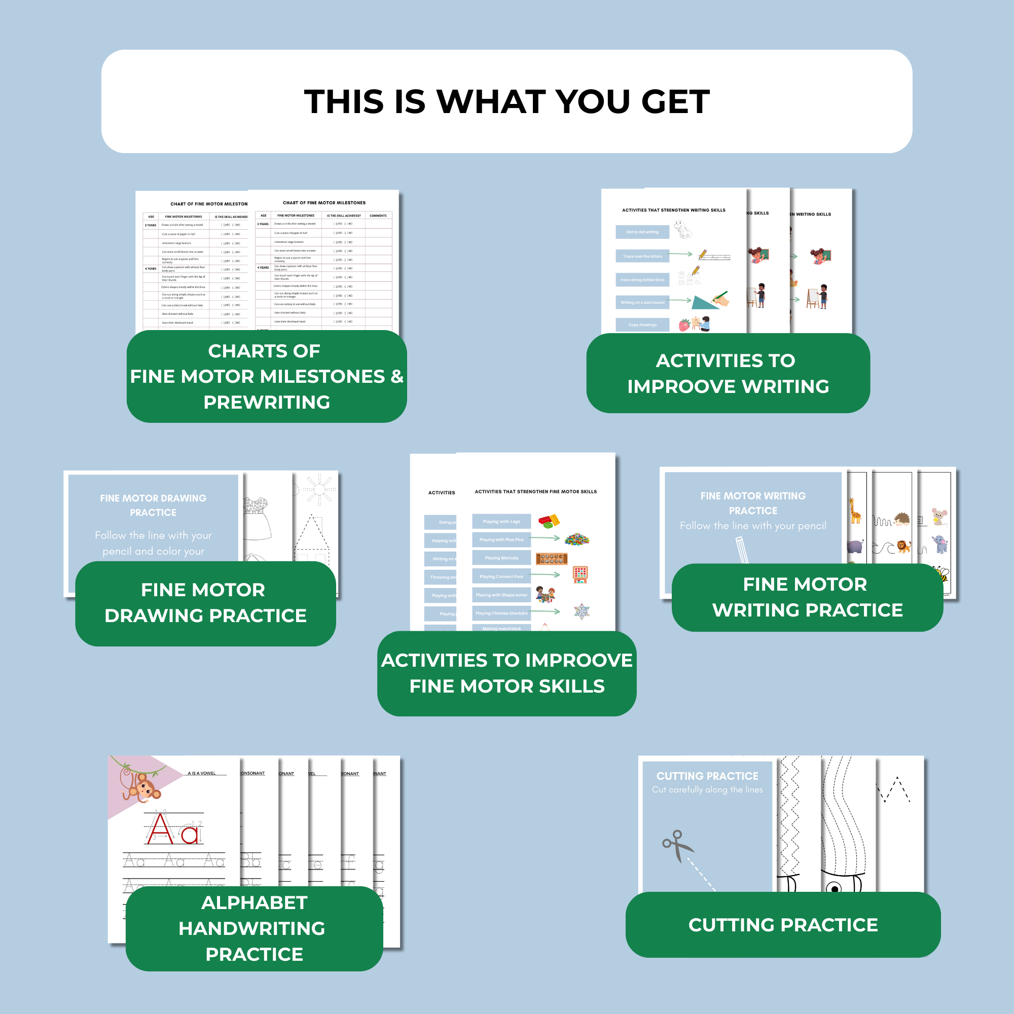 Little hands writIng