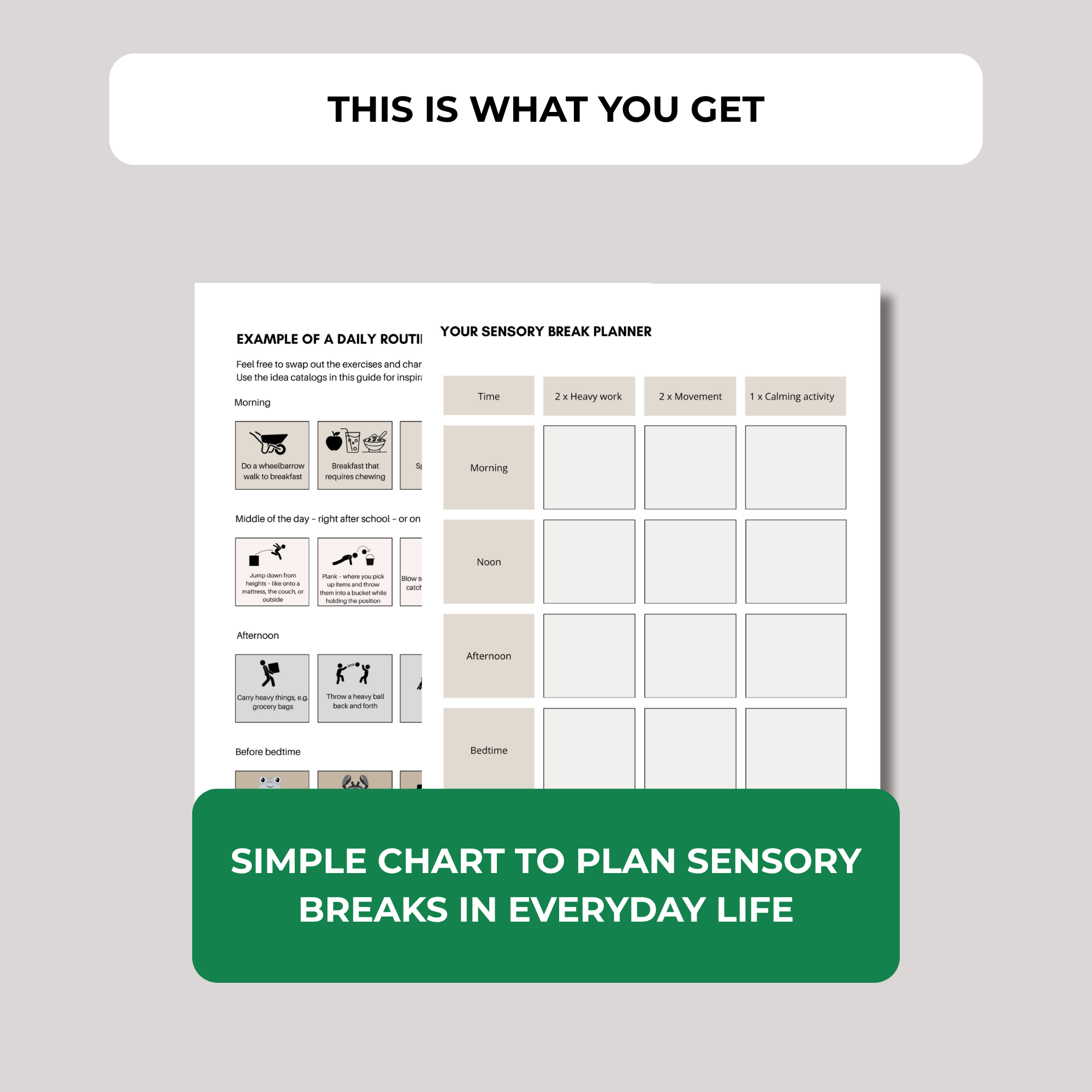 STRATEGIES FOR  SENSORY-SEEKING CHILDREN (download)