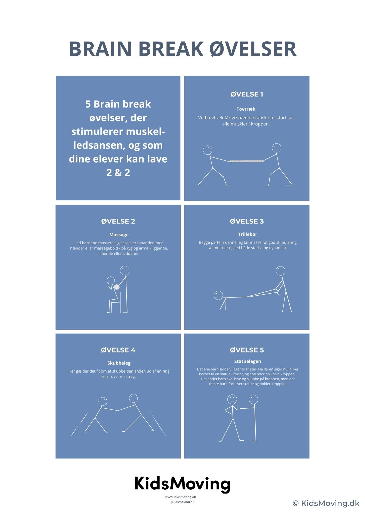 15 Brain Breaks til klassen (download)