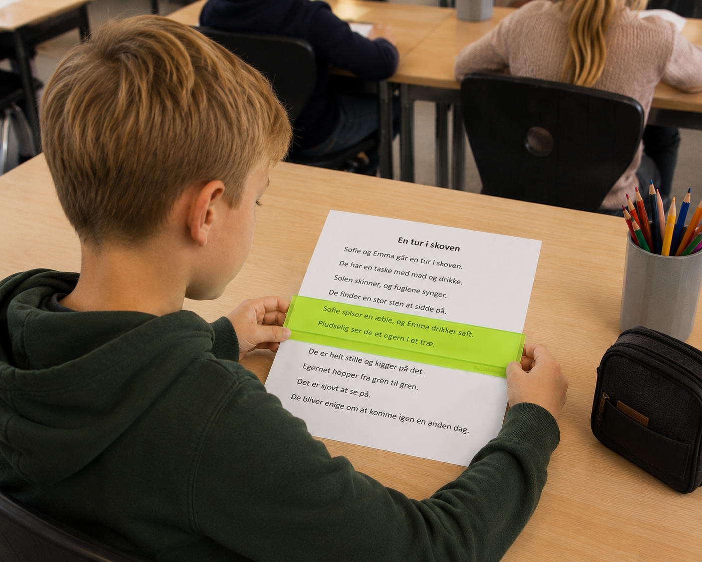 Bred læseplade - Original kidsmoving.dk