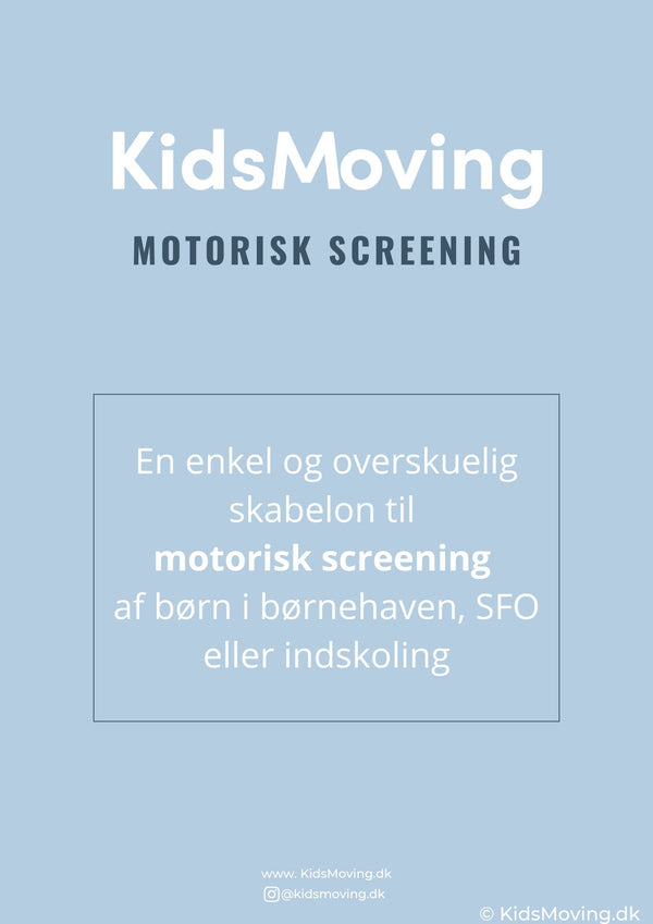 Motorisk Screening til download