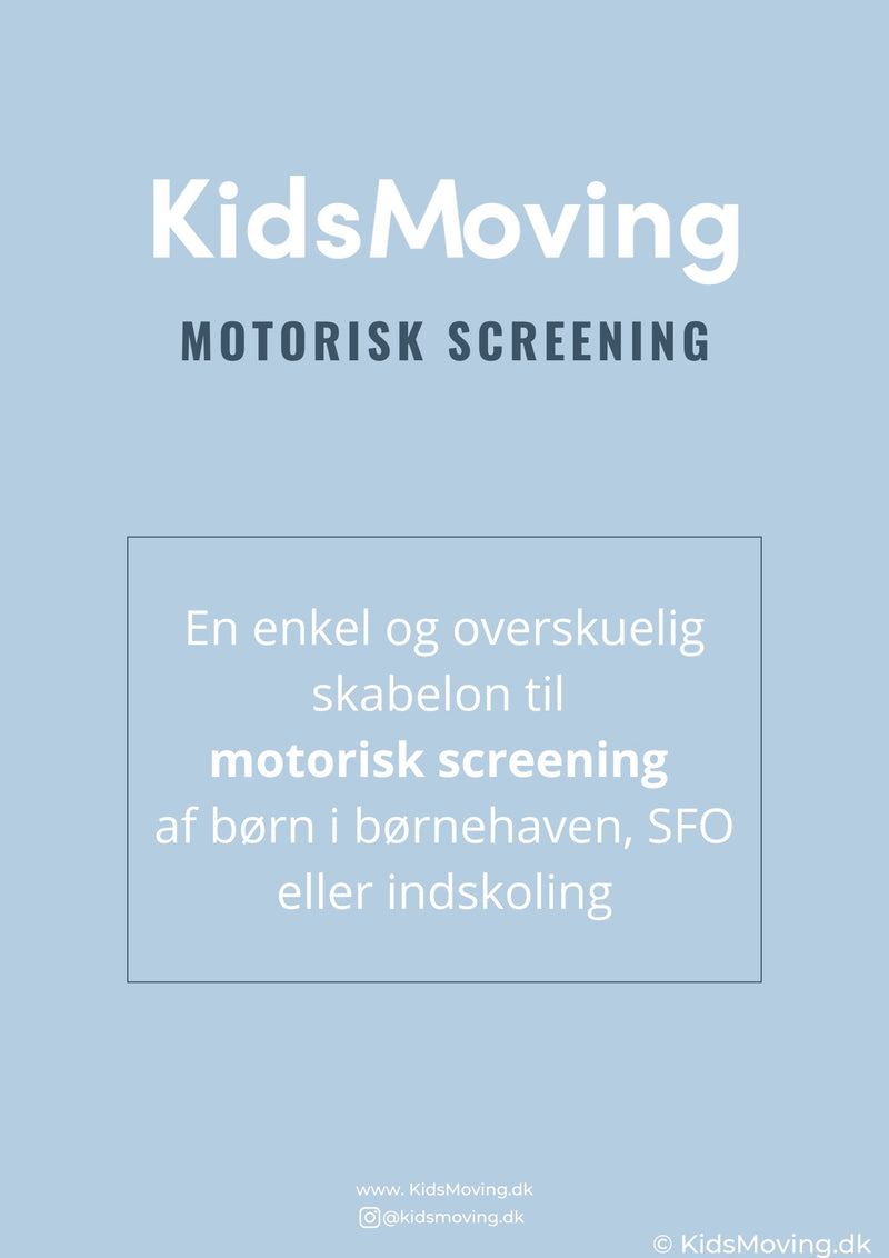 Motorisk Screening til download